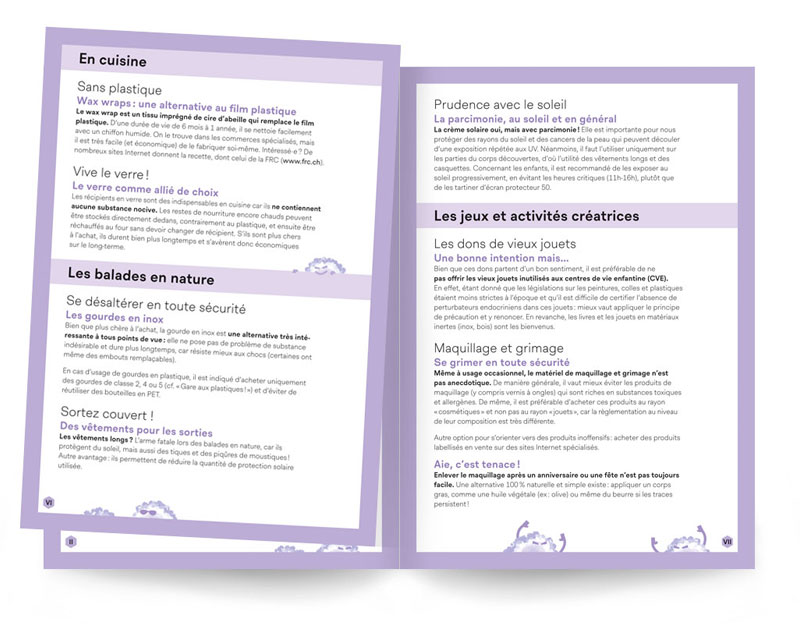 Perturbateur endocrinien fasicule détachable pages 6 et 7