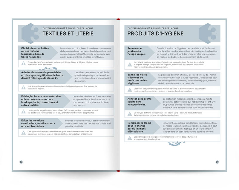 Perturbateur endocrinien guide pratique pages 36 et 37